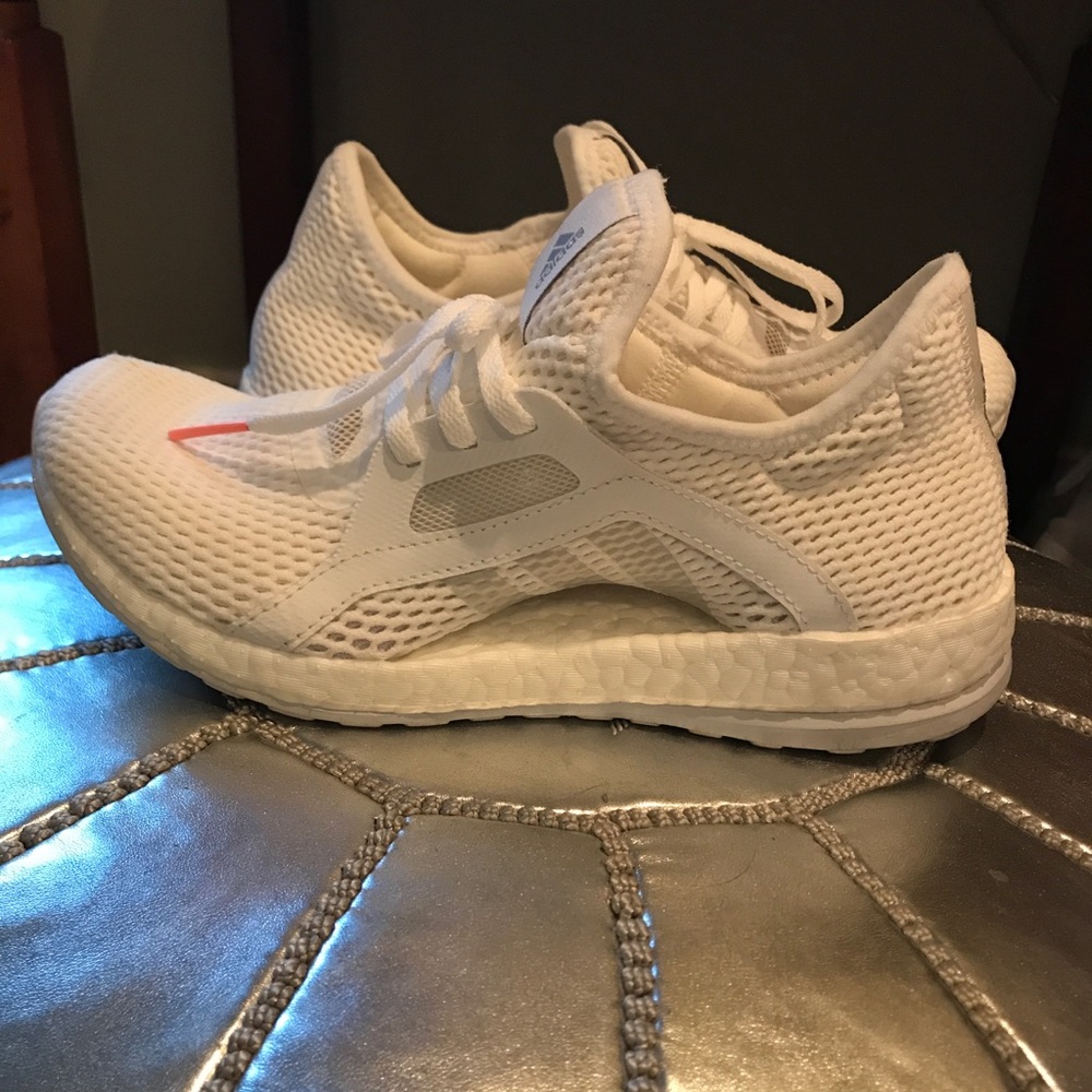 White adidas pureboost